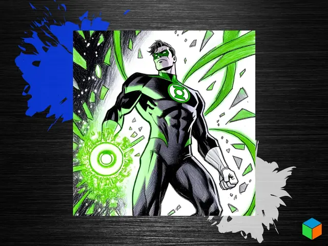 HueForge model: In Brightest Day — Green Lantern Hits the Print Bed by 3D Prints By Vic
