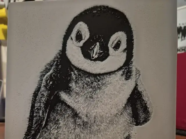 HueForge model: Baby penquin hueforge by Buntsta