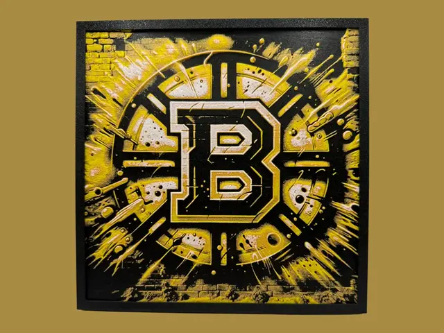 HueForge model: Boston Bruins - Graffiti Logo - Hueforge by Canadian Gamer