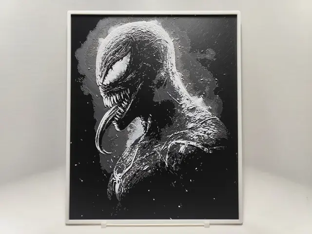 HueForge model: Venom - Hueforge by BeaN