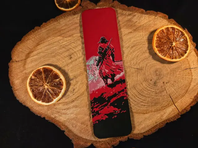 HueForge model: Scarlet Vengeance bookmark by EternalDesigns3D