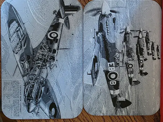 HueForge model: Supermarine Spitfire Wall Art by AirMechDesigns