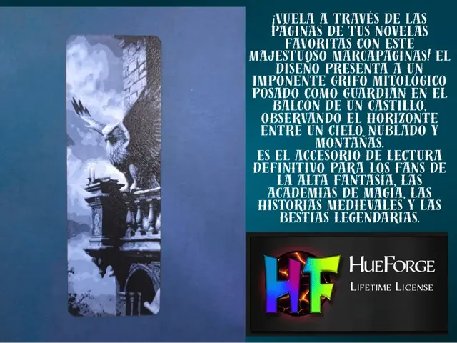 HueForge model: BookmarkGuardian Griffin by FYTY112