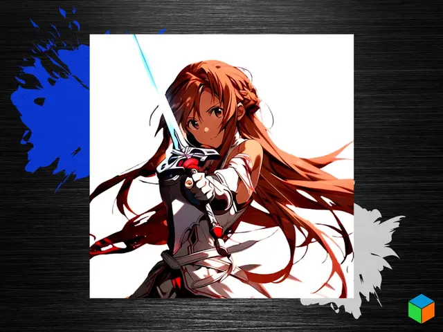HueForge model: Asuna Bonus Poster 🗡️ by 3D Prints By Vic