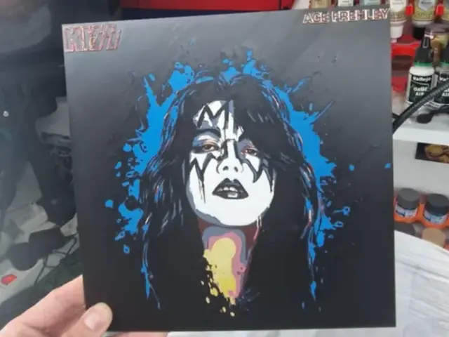 HueForge model: Ace Frehley Hueforge - Kiss by Dakiren