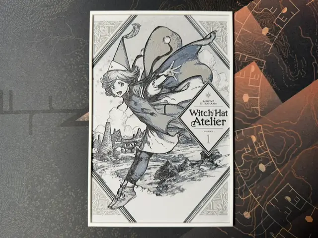 HueForge model: Witch Hat Atelier - Manga Vol 1 by ZorPrime7