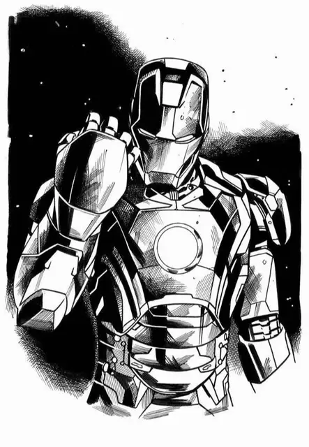 HueForge model: Iron man hueforge by leshowpatate