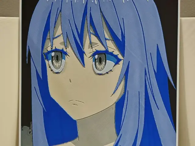 HueForge model: Rimuru - That time i got reincarnated as a slime by bzz999