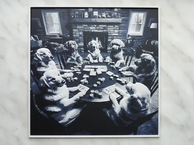 HueForge model: Dogs playing poker - Hueforge by BeaN