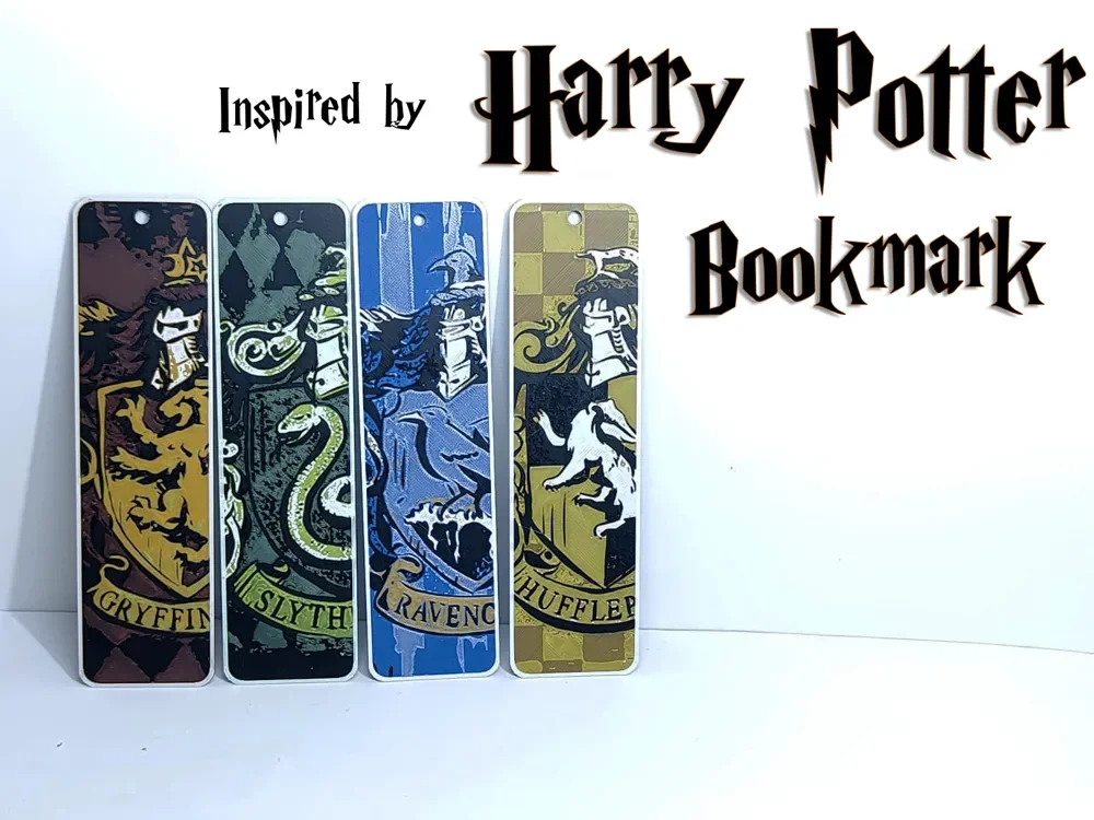 Inspired by Harry Potter houses bookmark by Danz HueForge model: Inspired by Harry Potter houses bookmark by Danz