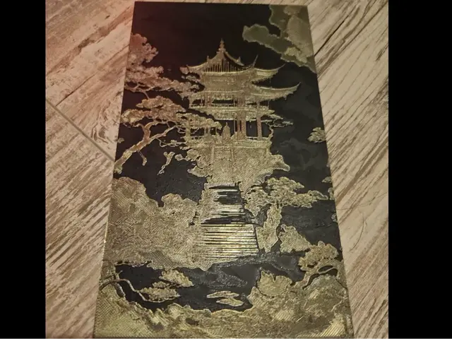 HueForge model: Japanese Temple - Hueforge by HueFoundry