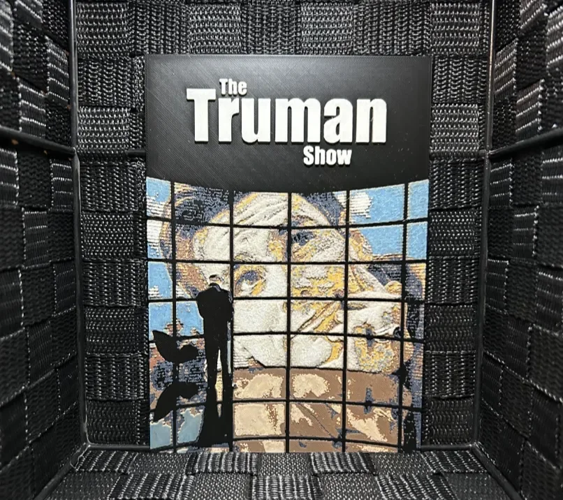 Hueforge Movie Poster - The Truman Show - by JoDau HueForge model: Hueforge Movie Poster - The Truman Show - by JoDau