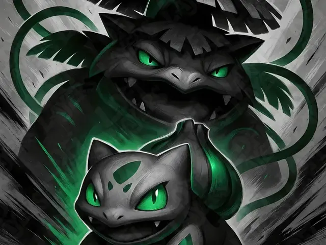HueForge model: Bulbasaur & Venusaur Evolution Hueforge by LoFi Layers