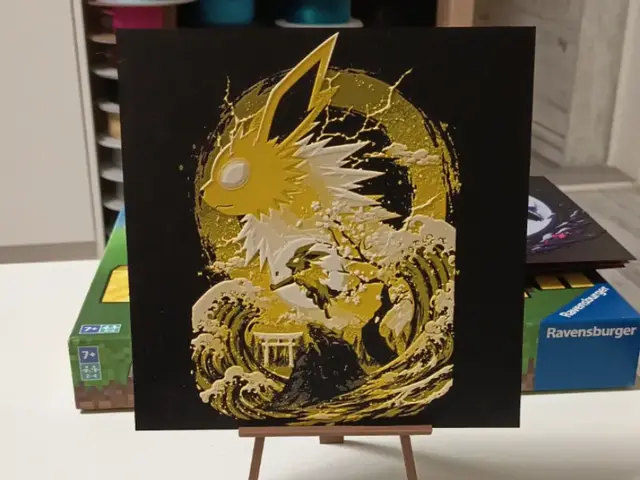 Pokemon Jolteon Hueforge