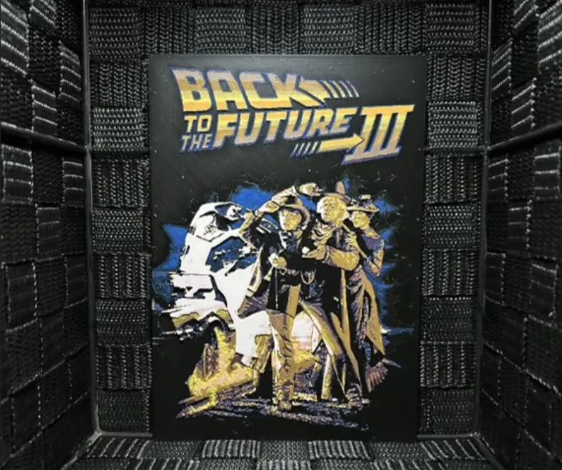 Hueforge Movie Poster -Back to the Future III- by JoDau HueForge model: Hueforge Movie Poster -Back to the Future III- by JoDau
