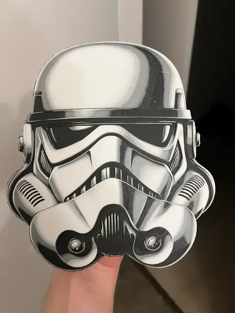 Stormtrooper Helmet Sign Hueforge NO AMS Needed