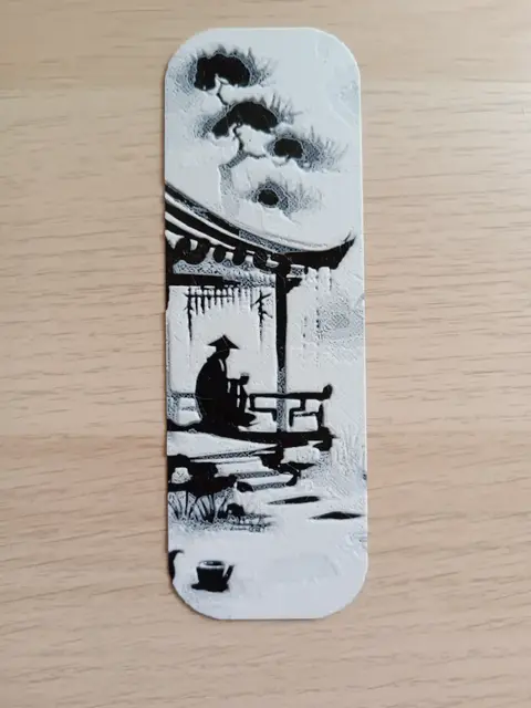 HueForge model: Japanese Tea Bookmark by Atrus Design