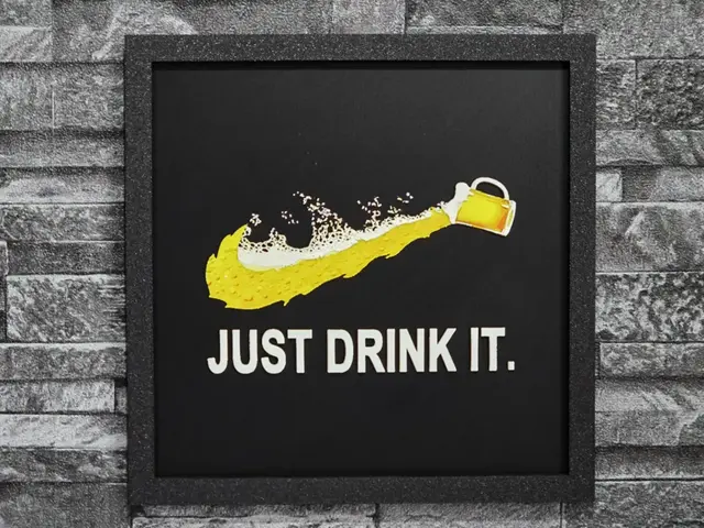 HueForge model: Hueforge JUST DRINK IT by StefBull85