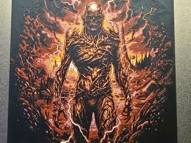 HueForge model: Stranger Things - Vecna by 3D-Mentiel