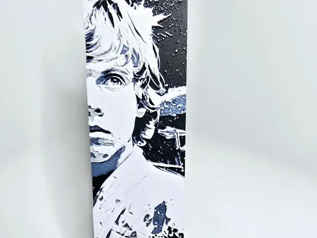 HueForge model: Luke Skywalker Bookmark by Aprilk6366