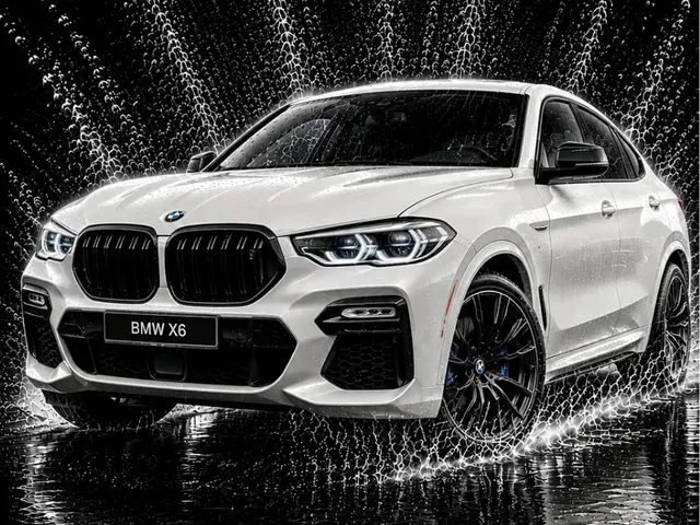 HueForge model: CARS BMW X6 / WALL DECOR EASY PRINT by Hueforge Maker