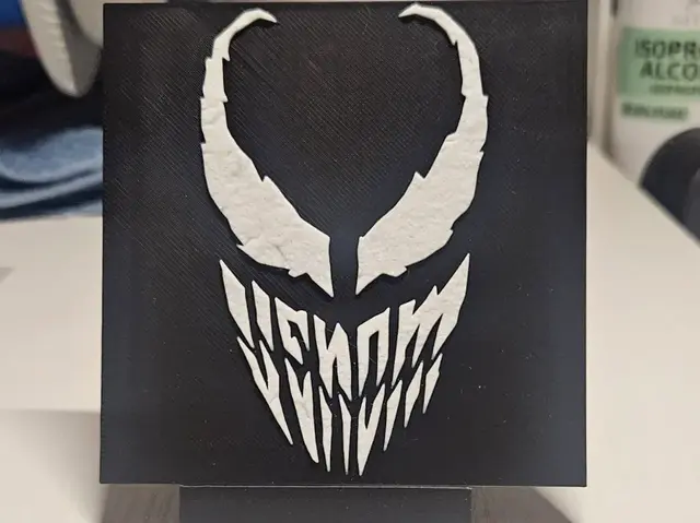 HueForge model: Venom Letters by Mano's 3d_Art