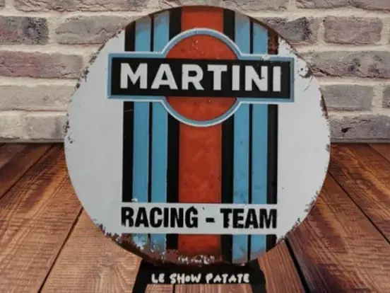 HueForge model: Plaque Vintage Martini Hueforge by leshowpatate