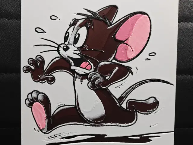 HueForge model: Jerry Tom&Jerry Multi-Coloured by TheHueforgeLady
