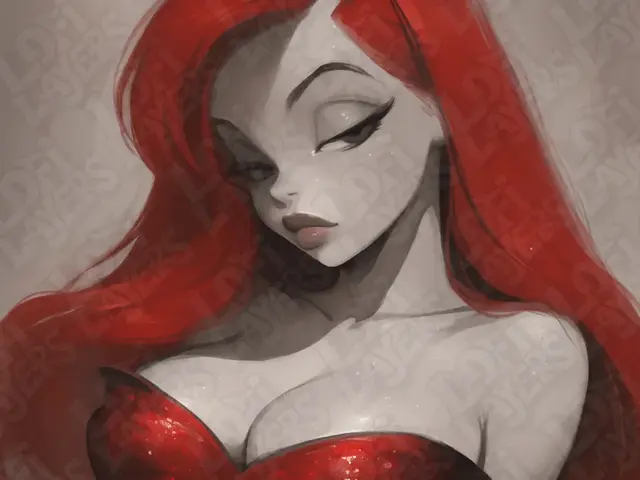 HueForge model: Jessica Rabbit Hueforge by LoFi Layers