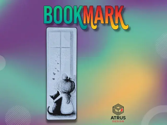 Love Cat Bookmark