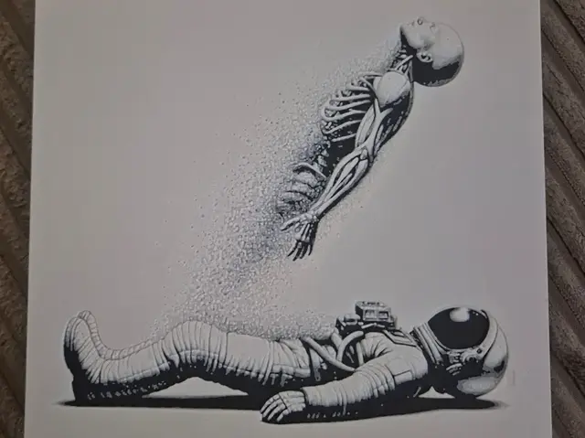 HueForge model: Astronaut Death hueforge by Buntsta