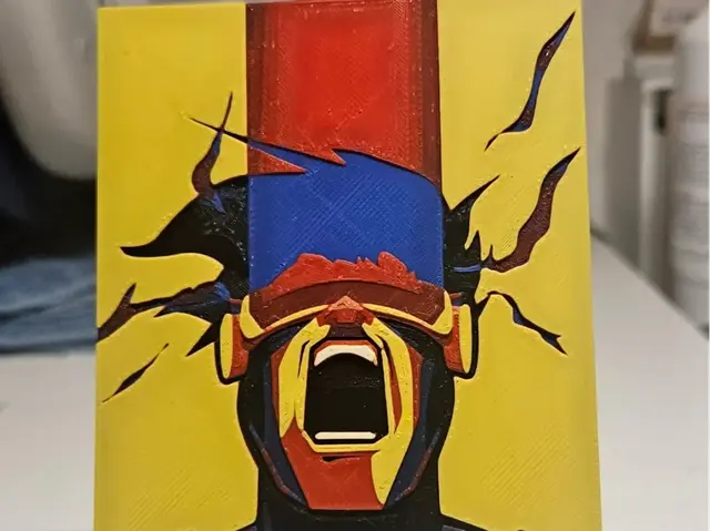 HueForge model: X-Men Cyclops by Mano's 3d_Art
