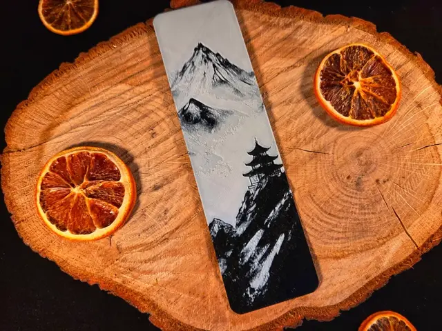 HueForge model: Snow house bookmark by EternalDesigns3D