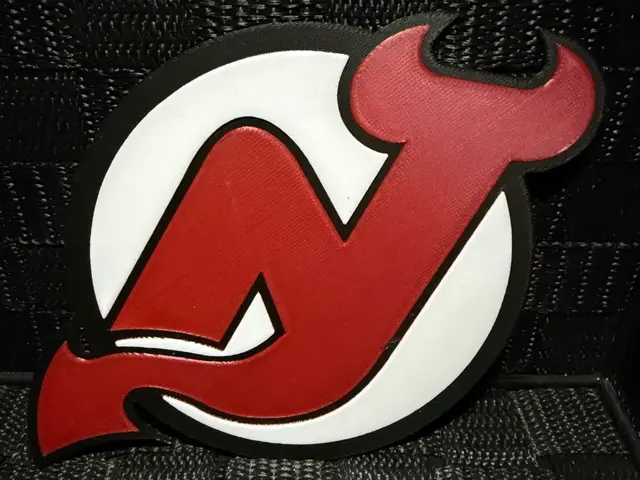 HueForge model: New Jersey Devils Logo - Hueforge by JoDau