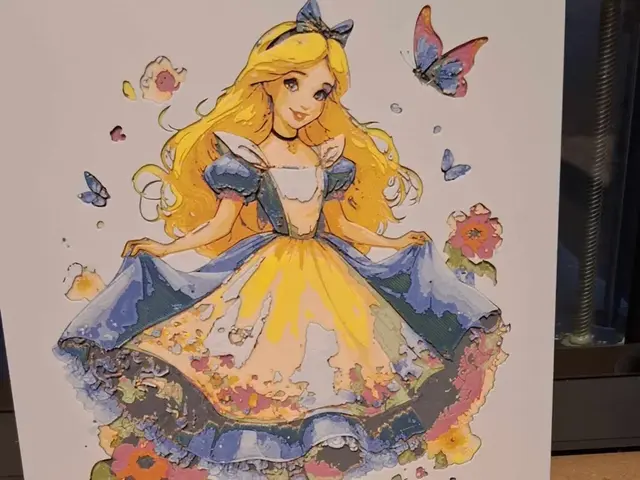 HueForge model: Alice in wonderland - Hueforge by 3dGlow