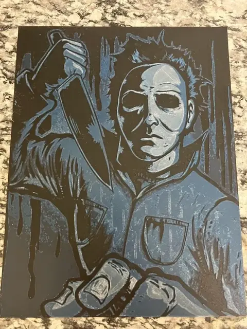 HueForge model: Michael Myers (HueForge print) by Houston713Texan