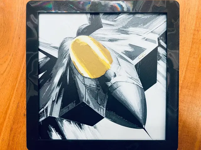 HueForge model: F-22 by JustBe 3D Printing