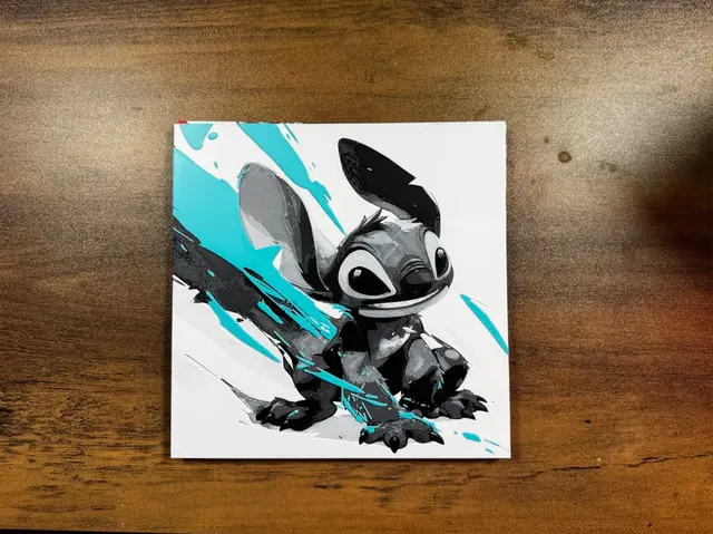 HueForge model: Stitch – Intergalactic Trouble in Paradise by 3D Prints By Vic
