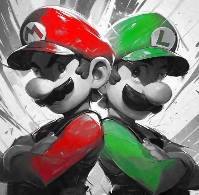 HueForge model: Super Mario Bros Hueforge by LoFi Layers