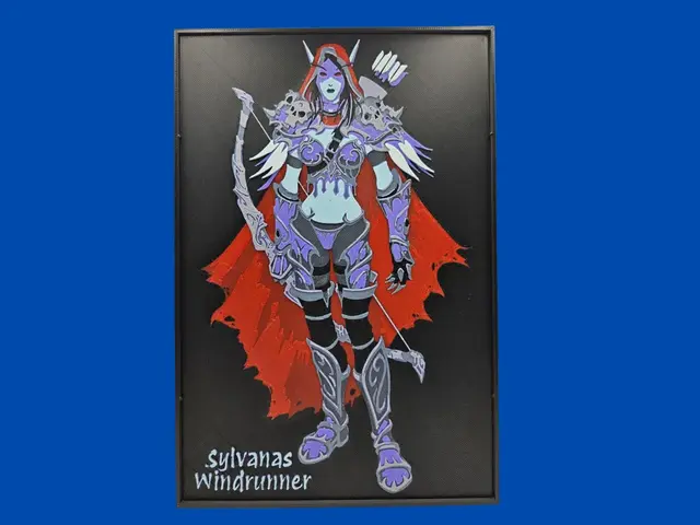 HueForge model: Sylvanas Windrunner by BusyKikiBee