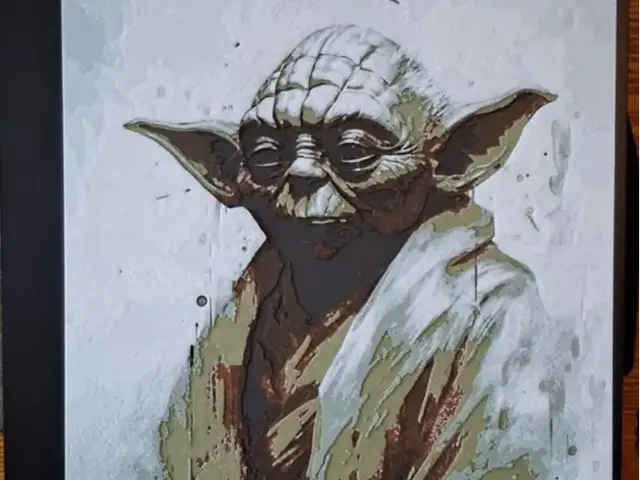 HueForge model: Yoda - starwars - 4 colour hueforge by 3dGlow