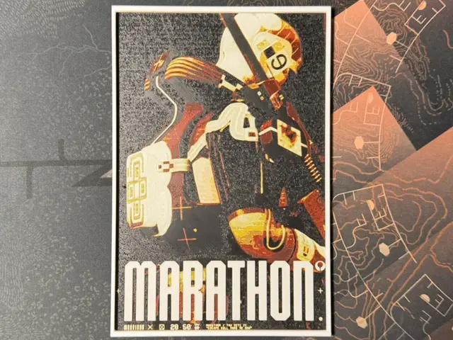 HueForge model: Marathon - HueForge by ZorPrime7