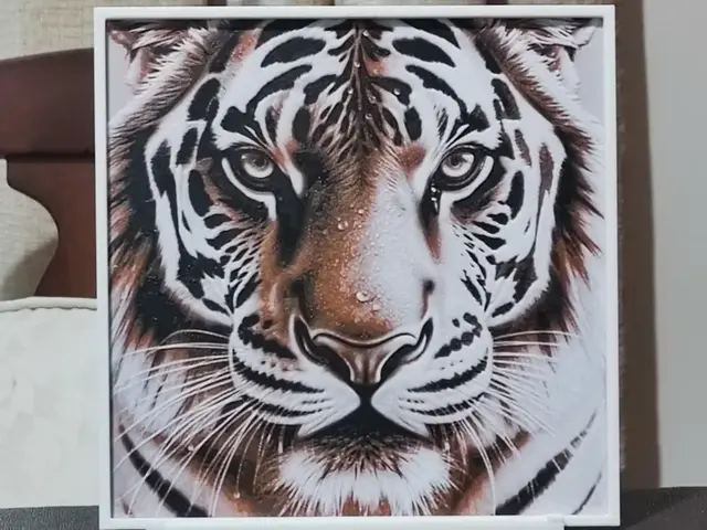 HueForge model: Tiger - HueForge 3 Color by BoDad