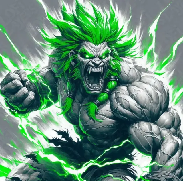 HueForge model: Blanka (Street Fighter) Hueforge by LoFi Layers