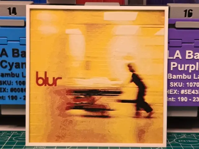HueForge model: Blur "Blur" Album - Hueforge Art by Lumpy3D