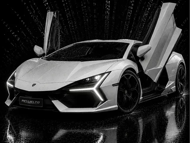 HueForge model: car Lamborghini Revuelto / wall deco EASY PRINT by Hueforge Maker