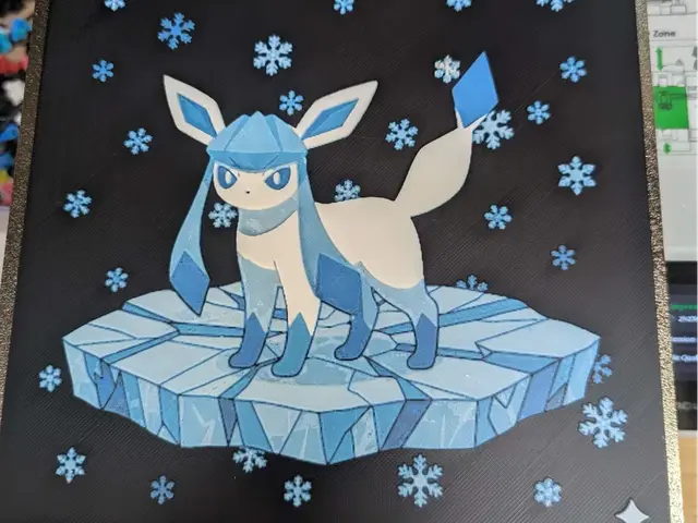 HueForge model: hueforge Glaceon by ZombiePaint3D