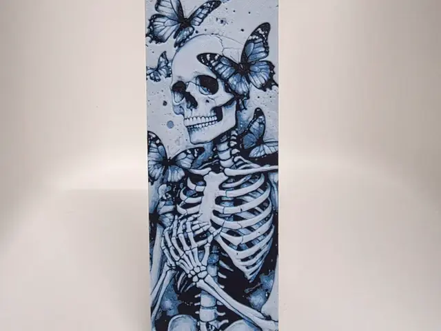HueForge model: Skull bookmark by Morganja