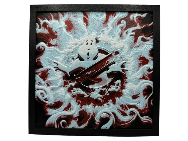 HueForge model: Ghost Buster - Hueforge by Canadian Gamer