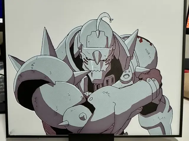 HueForge model: Fullmetal Alchemist - Alphonse - Hueforge by Strata Prints